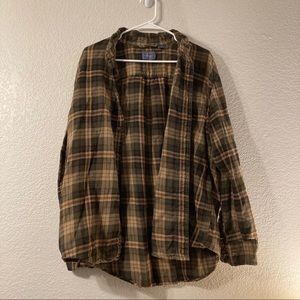 Green/Brown Flannel